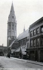 Christ-Church-on-London-Road-taken-from-Silchester-Road-St-Leonards.-1910.
